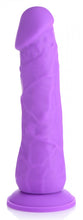 Load image into Gallery viewer, 7 Inch Silicone Dildo - Grape
