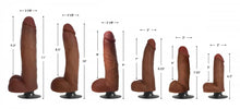 Load image into Gallery viewer, Jock Medium Vibrating Dildo with Balls - 11 Inch
