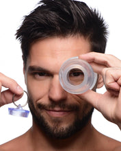 Load image into Gallery viewer, Ass Bung Clear Hollow Anal Dilator with Plug - Medium

