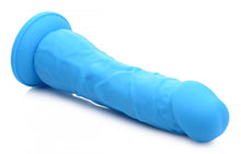 Load image into Gallery viewer, 7 Inch Silicone Dildo - Berry
