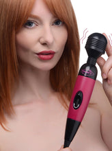 Load image into Gallery viewer, Playful Pleasure Multi-Speed Vibrating Wand - Pink

