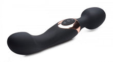 Load image into Gallery viewer, 10X Dual Duchess 2-in-1 Silicone Massager - Black
