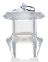 Load image into Gallery viewer, Ass Bung Clear Hollow Anal Dilator with Plug - Medium
