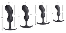 Load image into Gallery viewer, Premium Silicone Weighted Prostate Plug - Small
