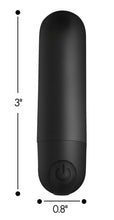 Load image into Gallery viewer, Vibrating Bullet with Remote Control - Black
