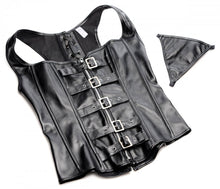 Load image into Gallery viewer, Lace-up Corset and Thong - Medium

