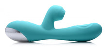 Load image into Gallery viewer, 10X Silicone Suction Rabbit Vibrator - Teal
