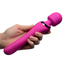 Load image into Gallery viewer, Whirling Wand 2 in 1 Silicone Dual Massage Wand

