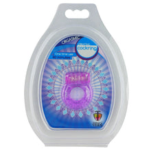 Load image into Gallery viewer, Purple Orgasmic Vibrating Cockring - Packaged

