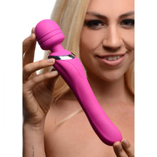 Load image into Gallery viewer, Whirling Wand 2 in 1 Silicone Dual Massage Wand
